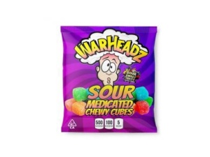 Warhead Cube Gummies 600mg