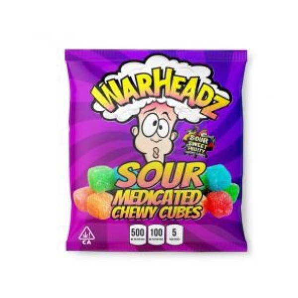 Warhead Cube Gummies 600mg