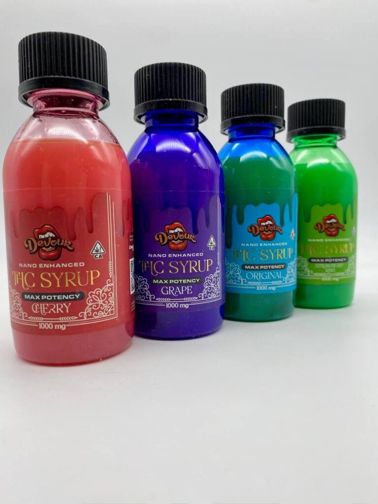 DEVOUR CHERRY 1,000MG THC SYRUP