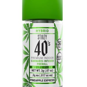 STIIIZY 40's INFUSED PINEAPPLE EXPRESS HYBRID
