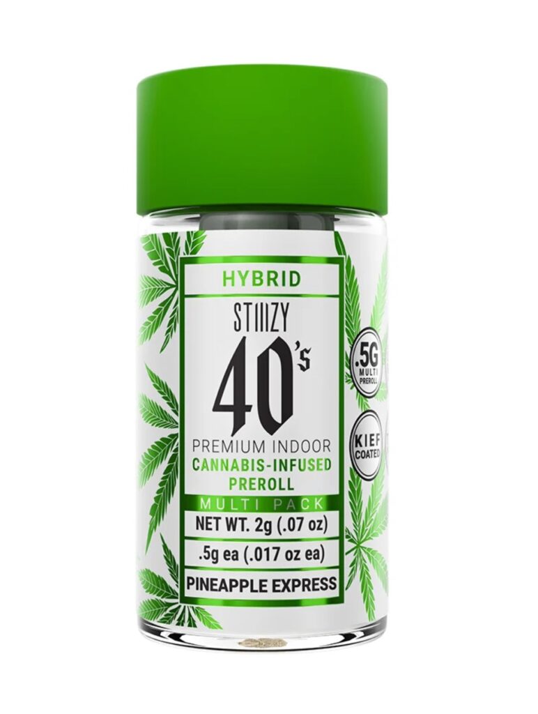 STIIIZY 40's INFUSED PINEAPPLE EXPRESS HYBRID