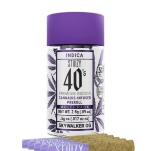 STIIIZY 40's INFUSED Skywalker OG INDICA