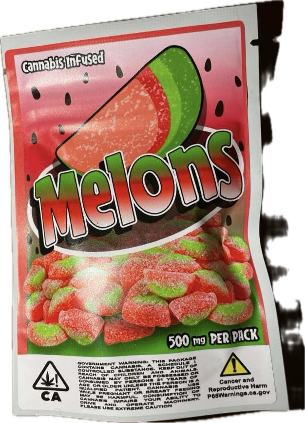Melons Edibles  500mg