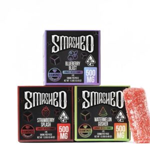 Smashed Liquid Diamond Infused Gummies 500 MG Copy