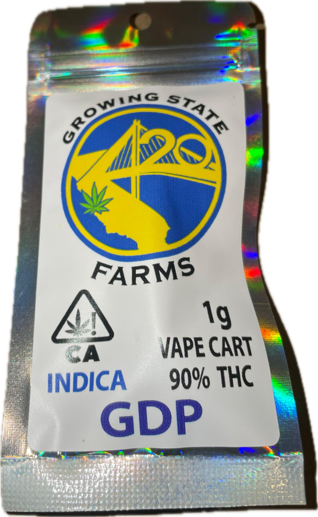 GROWING STATE 420 FARMS 1 Gram Cartridge